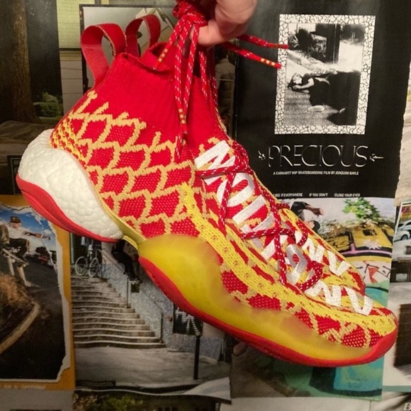 Adidas Crazy BYW Pharrell Chinese New Year (2019) Sneakers Size 9 - Picture 5 of 6
